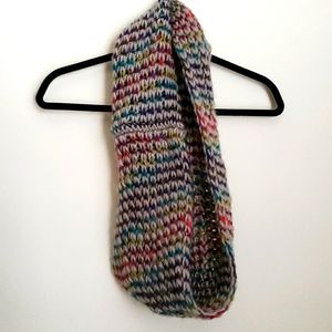 Warm Infinity Scarf - Multicolored